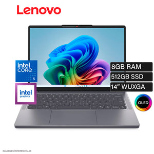 Laptop Lenovo IdeaPad Slim 3 14IWC11 Intel Core 5 320 RAM 8GB SSD 512GB 14" WUXGA OLED FreDOS (83RQ005GLM)