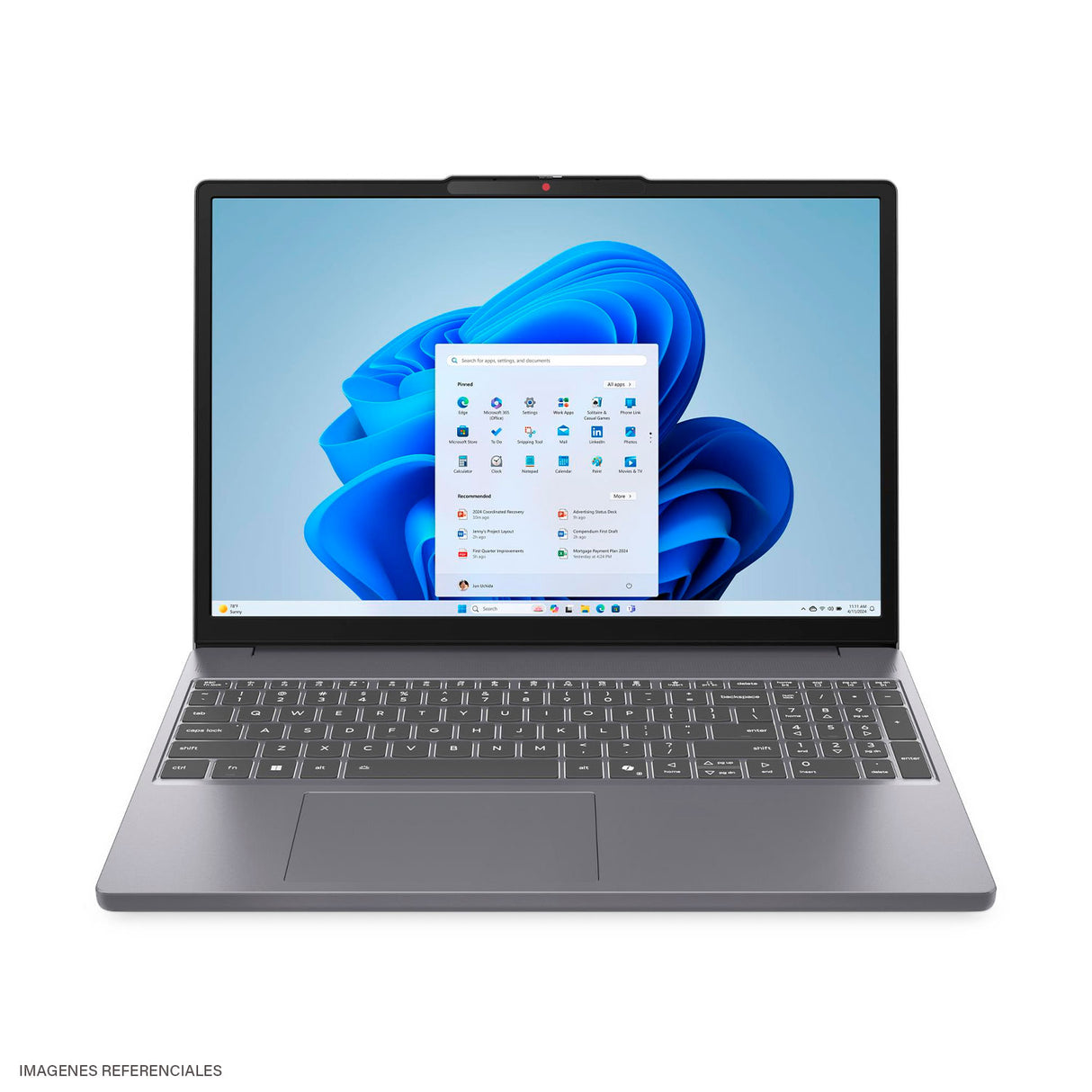 Laptop Lenovo IdeaPad Slim 3 15IRH10 Intel Core i5-13420H Ram 16GB Disco 512GB SSD 15.3″ WUXGA FreeDOS