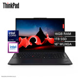 Laptop Lenovo ThinkPad L16 GEN 1 Intel Core Ultra 7 165U Ram 16GB Disco 1TB SSD 16" WUXGA Windows 11 Pro (21L4S77Y00)
