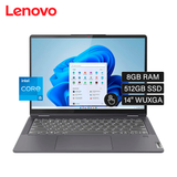 Laptop Lenovo IdeaPad Flex 7 14IAU7 Intel Core i5 1235U RAM 8GB Disco 512GB SSD 14" WUXGA Táctil Windows 11