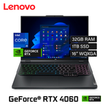 Laptop Lenovo Legion Pro 5 16IRX9 Intel Core i9 14900HX Ram 32GB Disco 1TB Video Nvidia RTX 4060 8GB 16" WQXGA Windows 11