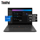 Laptop Lenovo ThinkPad T14 Gen 4 Intel Core i7 1355U RAM 16GB Disco 1TB SSD 14" FHD Windows 11 Pro