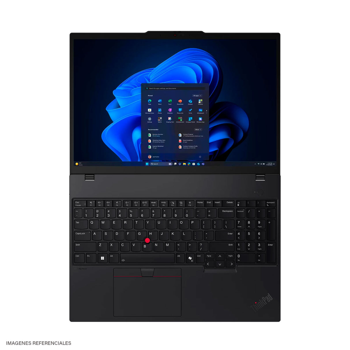 Laptop Lenovo ThinkPad T16 Gen 4 Intel Core Ultra 5 225U Ram 16GB Disco 1TB SSD 16" WUXGA Windows 11 Pro (21QF000WLM)