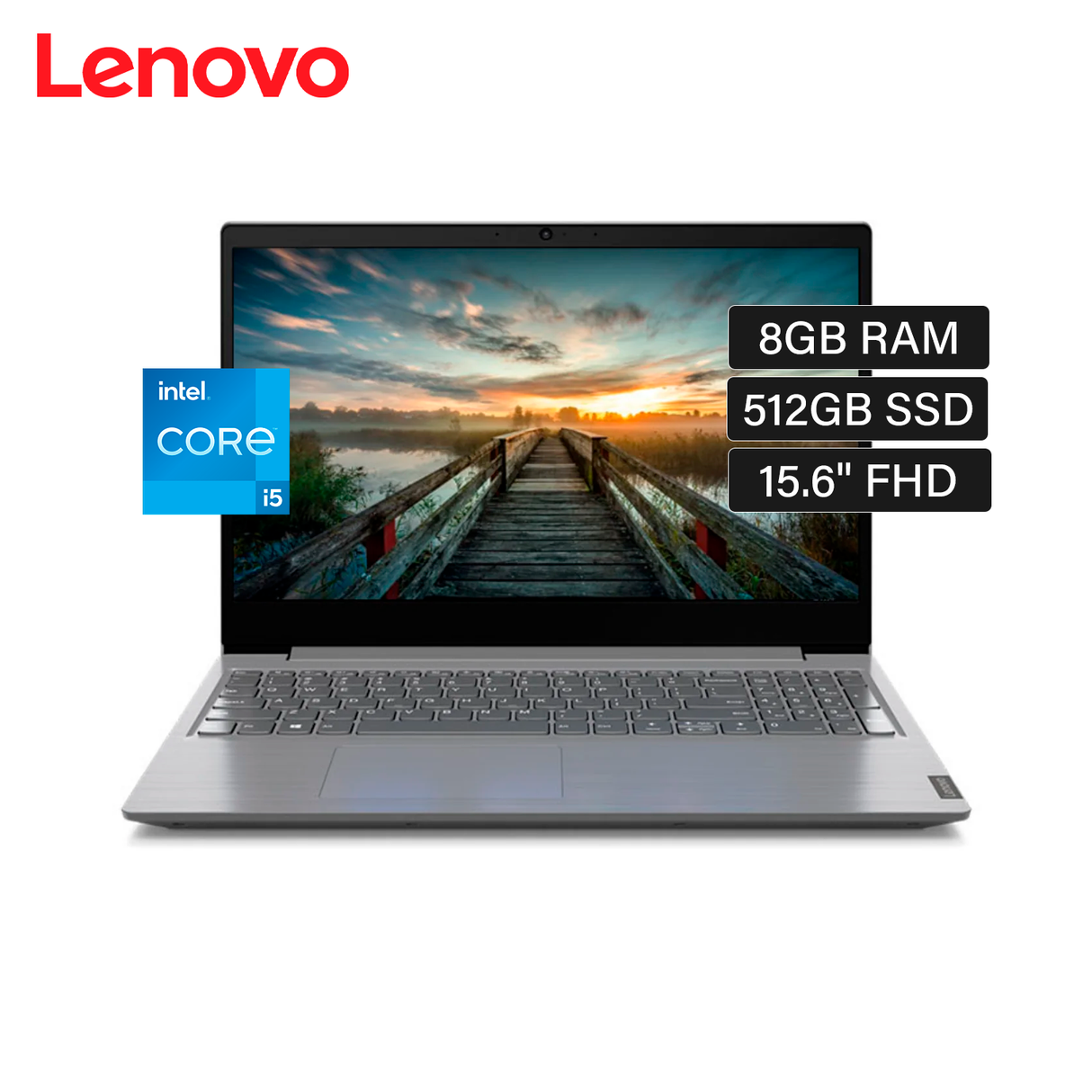 Laptop Lenovo V15 G4 IRU Intel Core i5 13420H RAM 8GB Disco 512GB SSD 15.6" FHD FreeDos