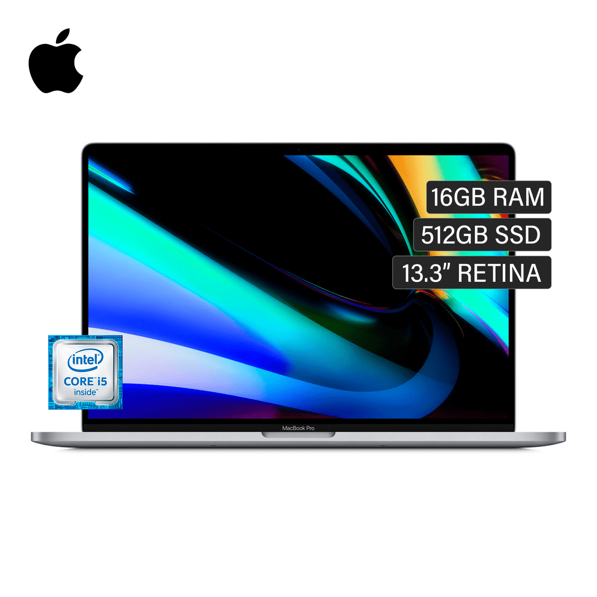 Macbook Pro A2251 Intel Core i5 2.0 Ghz RAM 16GB Disco 512GB SSD 13.3" Retina Año 2020 Open Box