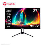 Monitor Teros IPS TE-2714S FHD 27" 144Hz 1 ms FHD 1920 × 1080 HDMI DisplayPort