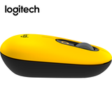 Mouse Logitech Pop Bluetooth Amarillo / Negro