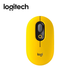 Mouse Logitech Pop Bluetooth Amarillo / Negro