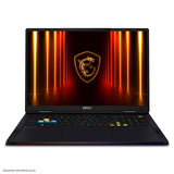 Laptop MSI Raider 18 HX AI A2XWIG-014US Intel Core Ultra 9 285HX RAM 64GB Disco 4TB SSD Nvidia RTX 5080 16GB 18" WQUXGA Windows 11