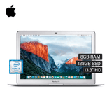 MacBook Air A1466 Intel Core i5 1.8 GHz RAM 8GB Disco 128GB SSD 13.3" HD Año 2017 Silver Open Box