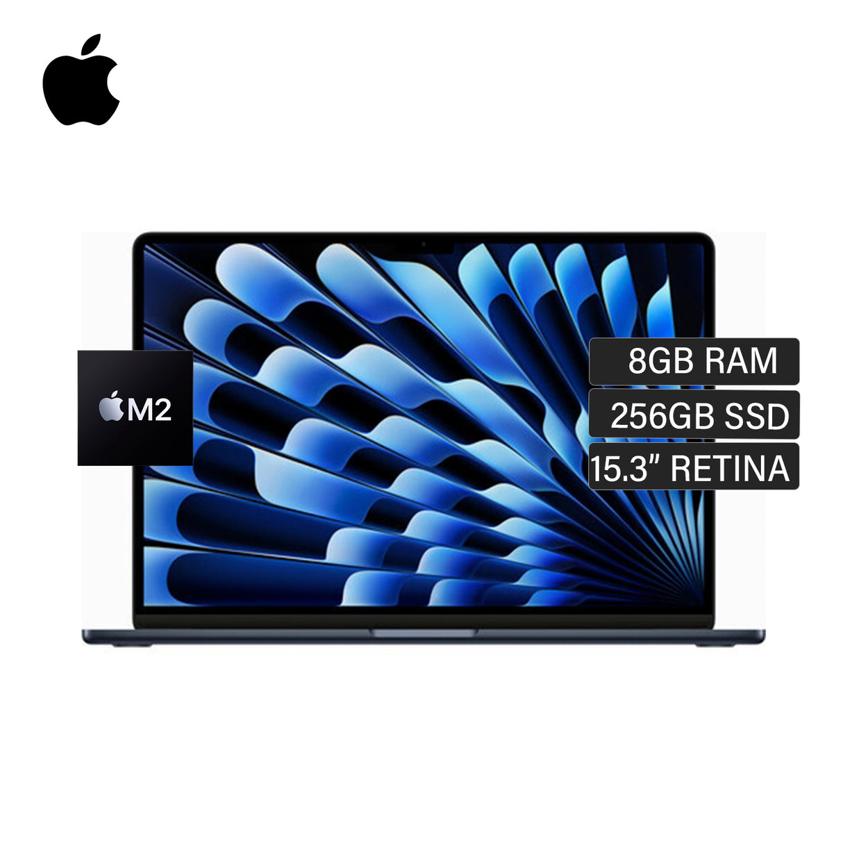 MacBook Air A2941 Chip M2 Ram 8GB Disco 256GB SSD 15.3" Retina Midnight