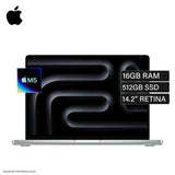 MacBook Pro 14 Chip M5 Ram 16GB Disco 512GB SSD 14.2" Retina Silver
