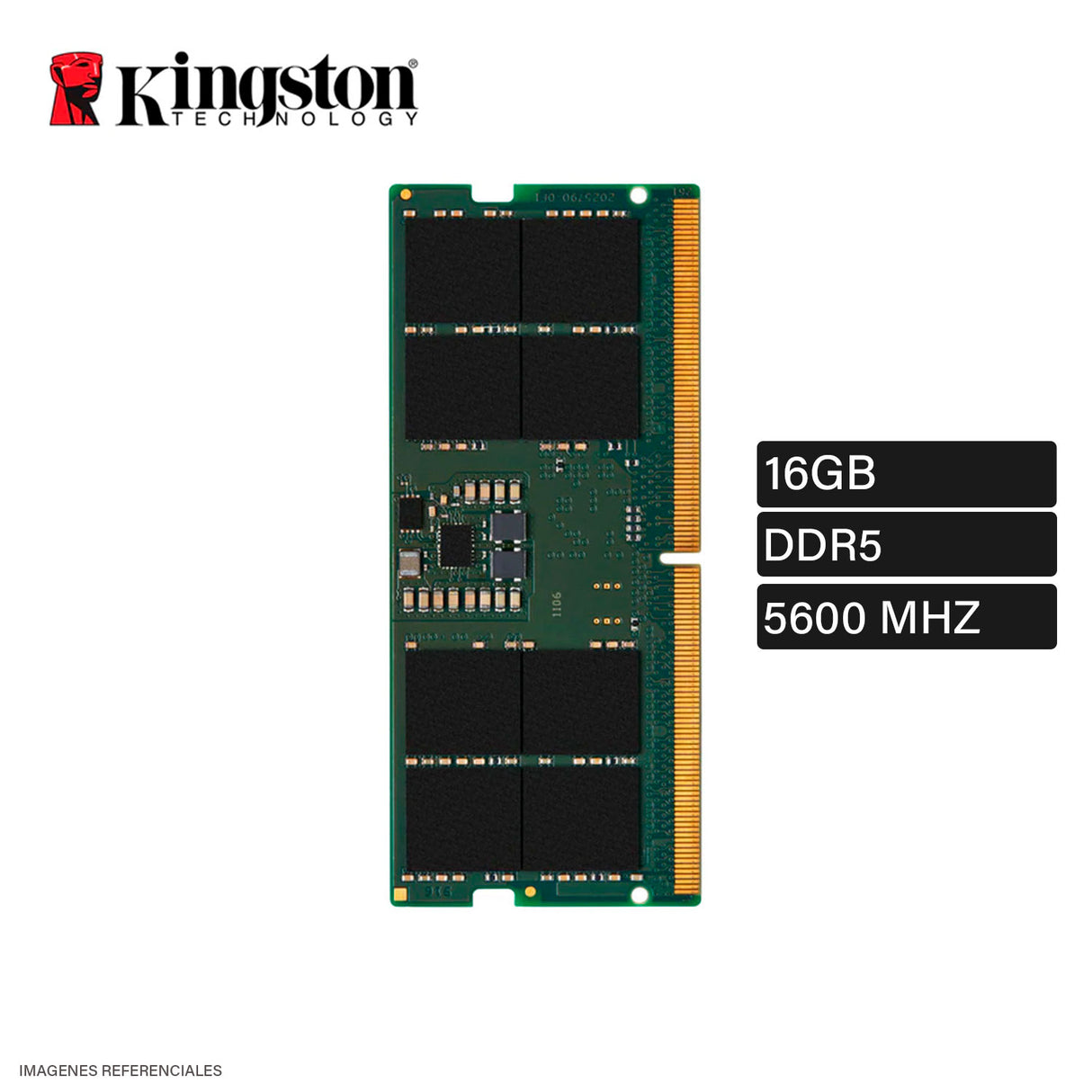 Memoria RAM SO-DIMM Kingston 16 GB DDR5 5600 MHz