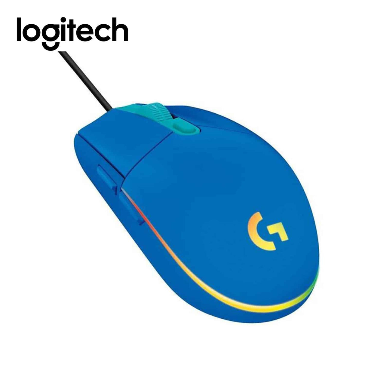 Mouse Logitech G203 Lightsync Optical RGB Azul