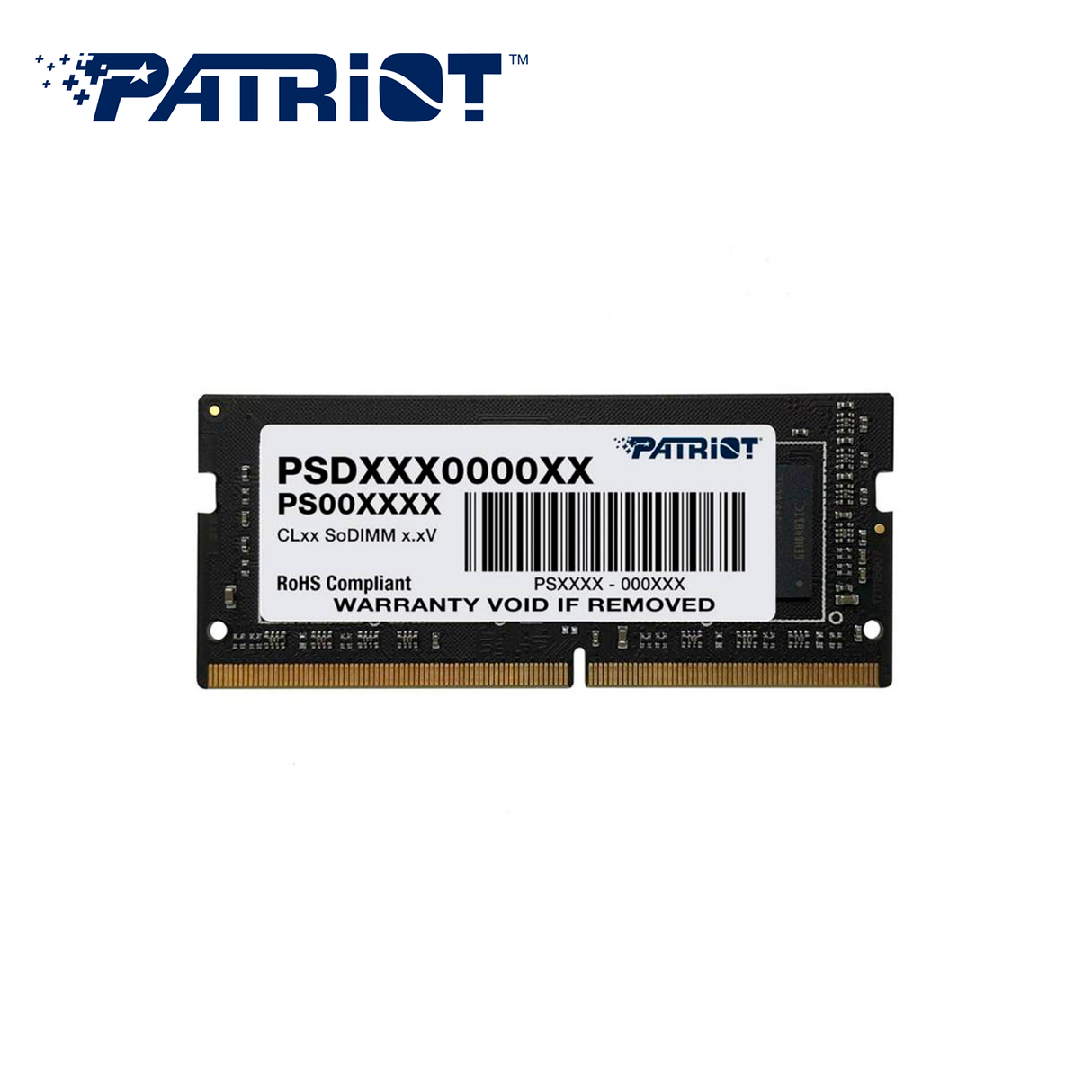 Memoria para Laptop PATRIOT 8GB DDR4 3200 MHz CL22 1.2V