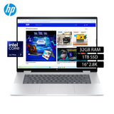 Laptop HP Envy X360 16-AC0000LA Intel Core Ultra 7 155U Ram 32GB Disco 1TB SSD 16" 2.8K Windows 11