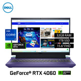 Laptop Dell G15 G5530 Intel Core I9 13900HX Ram 32GB Disco 1TB SSD Video Nvidia RTX 4060 8GB 15.6" FHD Windows 11