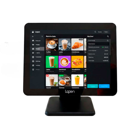 AIO Lopen POS LN-D180 Intel Core i3 6100, RAM 16 GB, Disco SSD 512 GB, Pantalla 15" Táctil