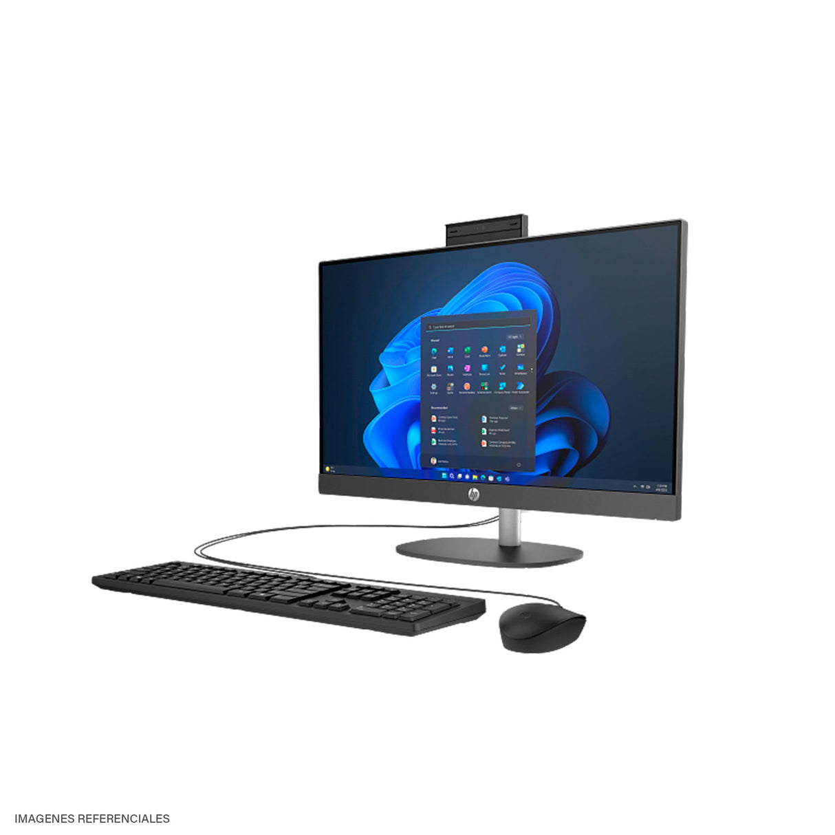 All In One HP Pro One 240 G10 Intel Core Ultra 5 125U RAM 16GB Disco 512GB SSD 23.8" FHD Windows 11 Pro