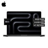 MacBook Pro A2918 CHIP M3 RAM 8GB Disco 512GB SSD 14" Gris Espacial