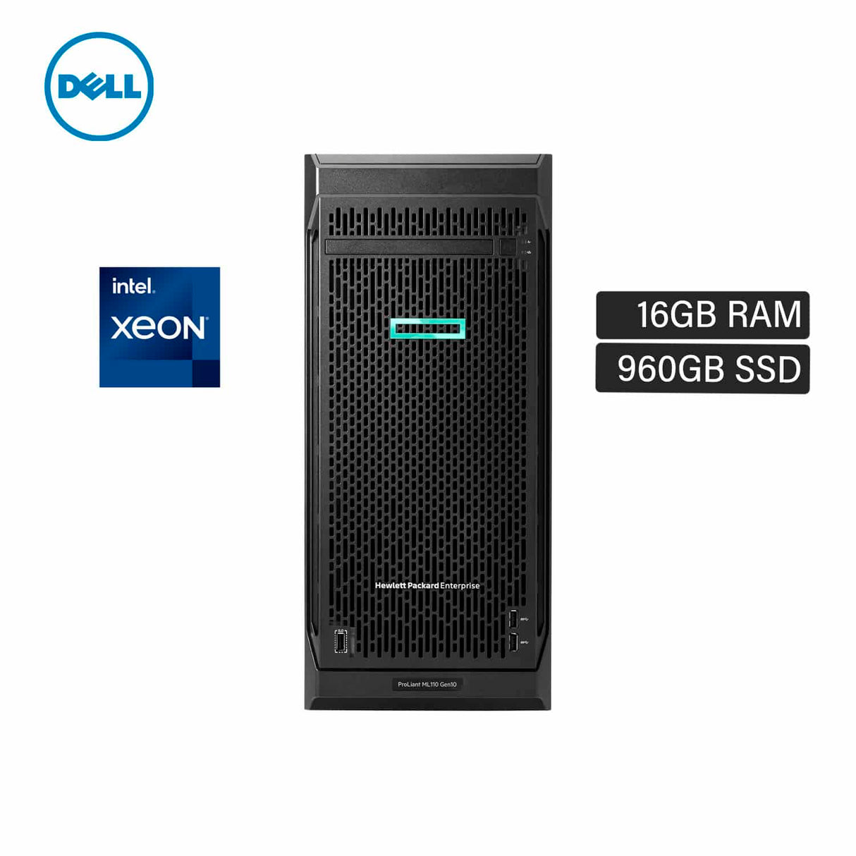 Poweredge T150 Intel Xeon E2336 Ram 16gb Disco 960gb Ssd