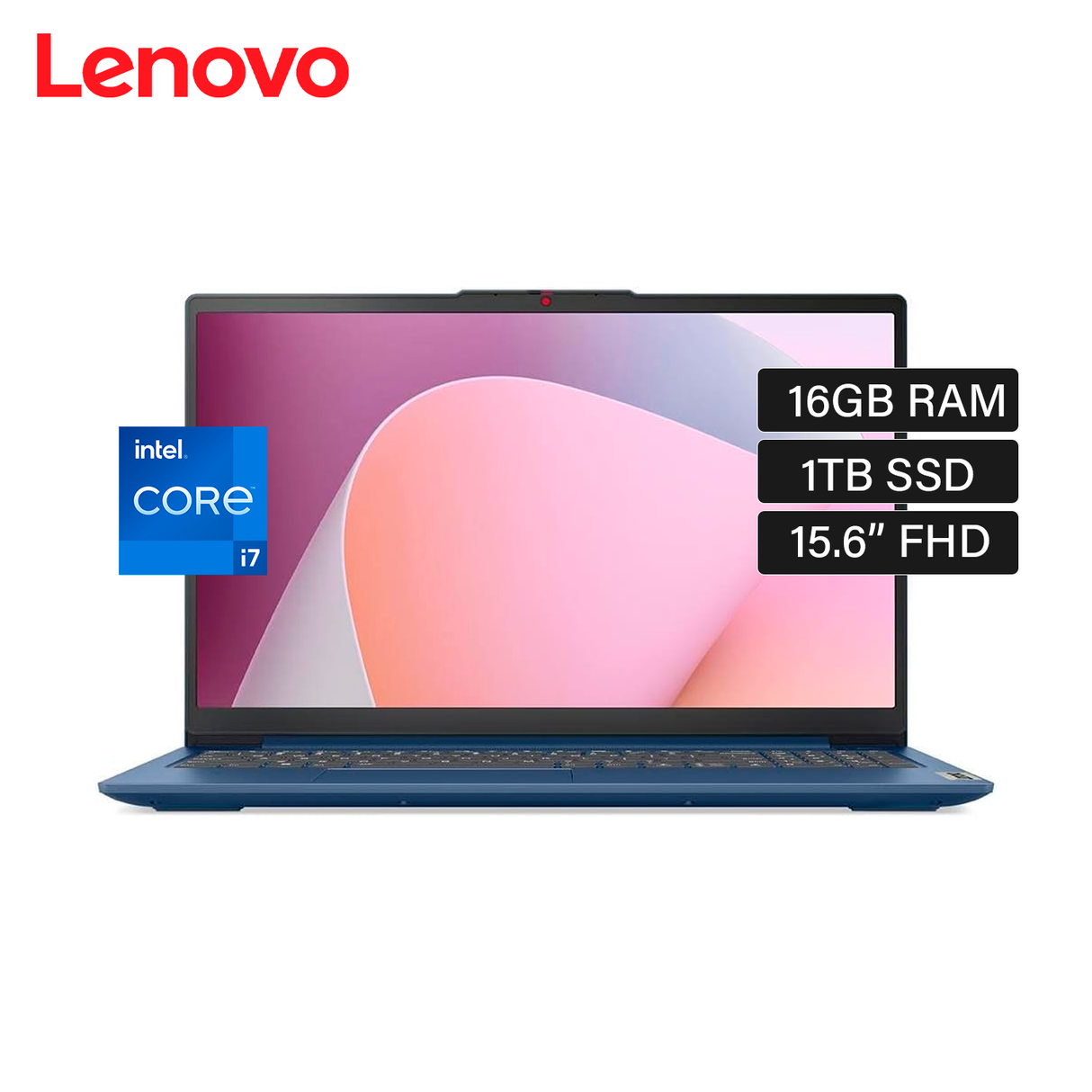 Laptop Lenovo IdeaPad Slim 3 15IRH8 Intel Core i7 13620H RAM 16GB Disco 1TB SSD 15.6" FHD FreeDos