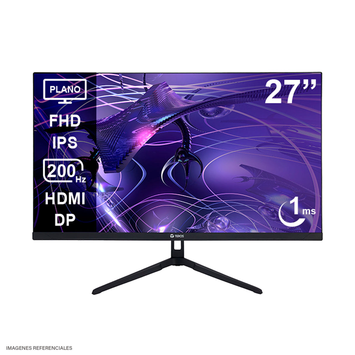 Monitor GAMING TEROS TE-2786G FHD (1920 x 1080) 27" IPS, 200Hz, 1ms, FreeSync, Adobe RGB 72%