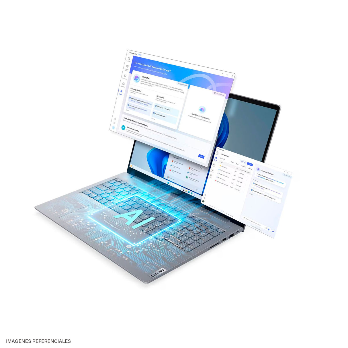 Laptop Lenovo ThinkBook 16 G8 IAL Intel Core Ultra 7 255H Ram 16GB Disco 512GB SSD 16″ WUXGA Windows 11 Pro (21SK00CELM)