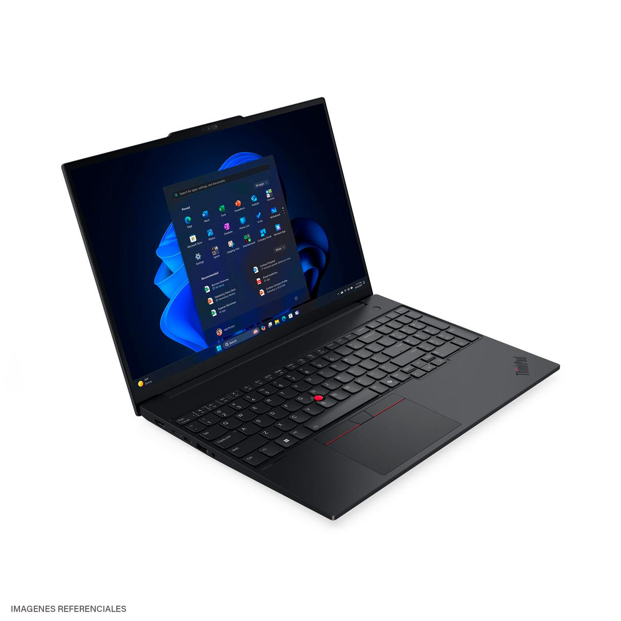 Laptop Lenovo ThinkPad E16 Gen 3 Intel Core Ultra 7 255H RAM 16 GB Disco 1 TB SSD 16" WUXGA Windows 11 Pro (21SS000JLM)
