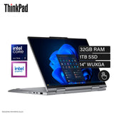 Laptop Lenovo ThinkPad X1 2-in-1 Gen 9 Intel Core Ultra 7 155U Ram 32GB Disco 1TB SSD 14″ WUXGA Táctil Windows 11 Pro (21KF000YLM)