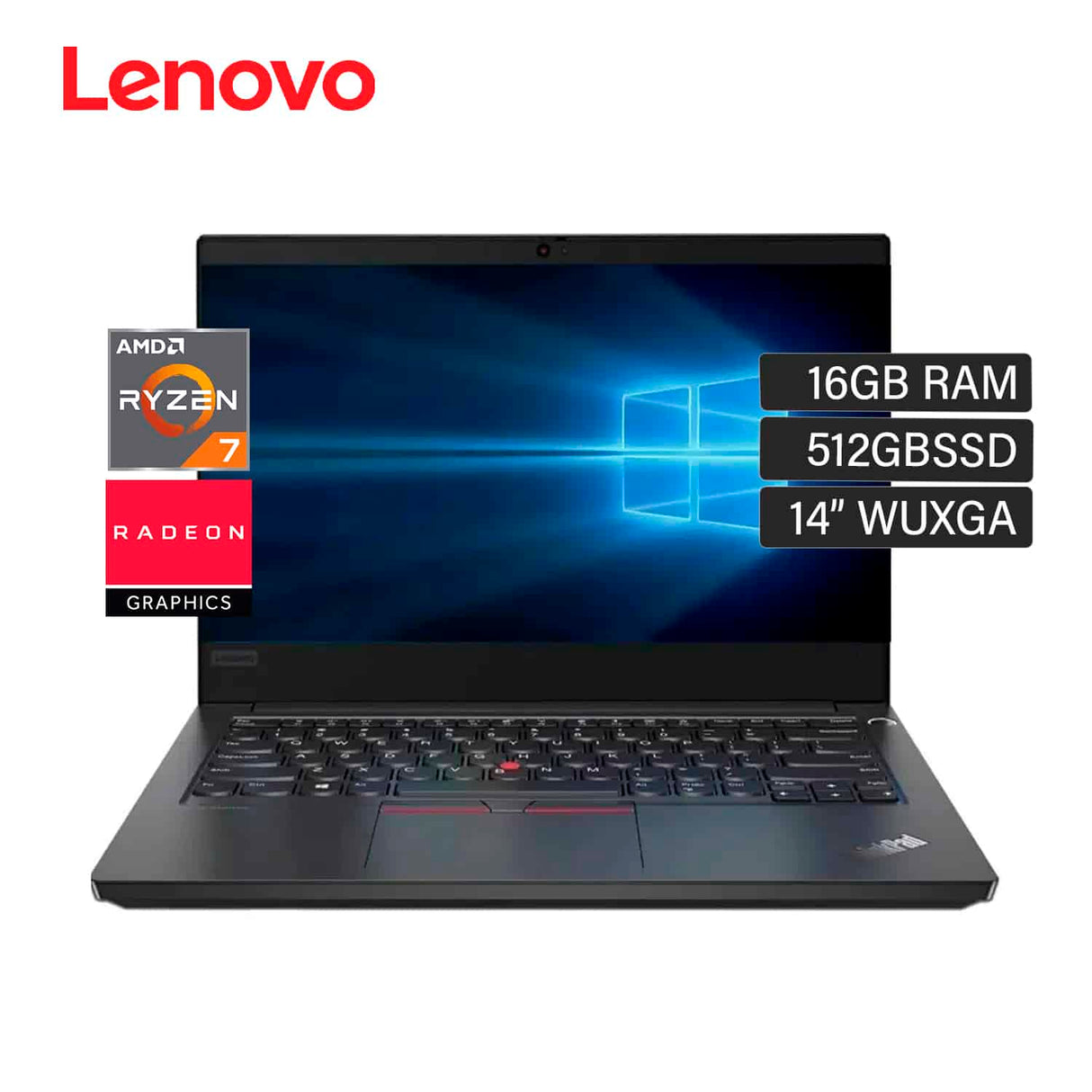 Lenovo Thinkpad T14 Ryzen 7 6850U RAM 16GB Disco 512GB SSD 14" WUXGA Windows 10