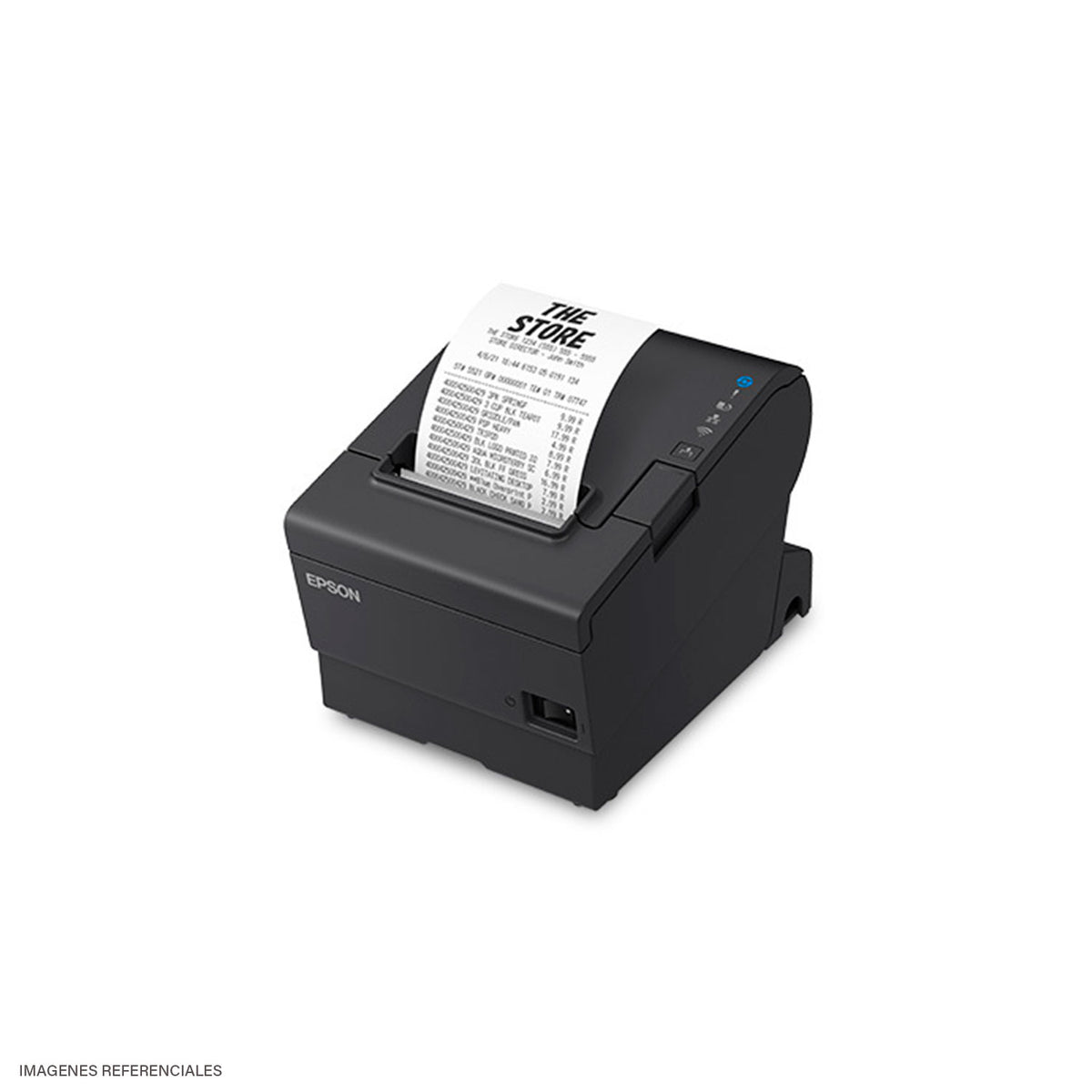 Impresora Térmica Epson TM-T88VII USB, Ethernet y Serial 500 mm/s Negra (C31CJ57012)