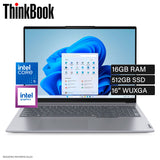 Laptop Lenovo ThinkBook 16 G7 IML Intel Core 5 125U Ram 16GB Disco 512GB SSD 16" WUXGA Windows 11 Pro (21MS00B4LM)