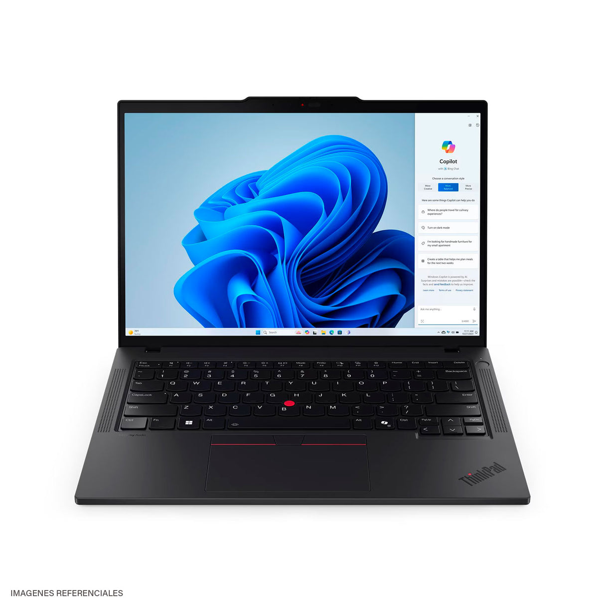 Laptop Lenovo ThinkPad T14 Gen 5 Intel Core Ultra 5 125U Ram 16GB Disco 512GB SSD 14" WUXGA Windows 11 Pro (21MM001TLM)