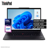 Laptop Lenovo ThinkPad T14 Gen 5 Intel Core Ultra 7 155U RAM 32GB Disco 512GB 14" WUXGA Windows 11 Pro (21MMSL1G00) 1 años de garantía Open Box