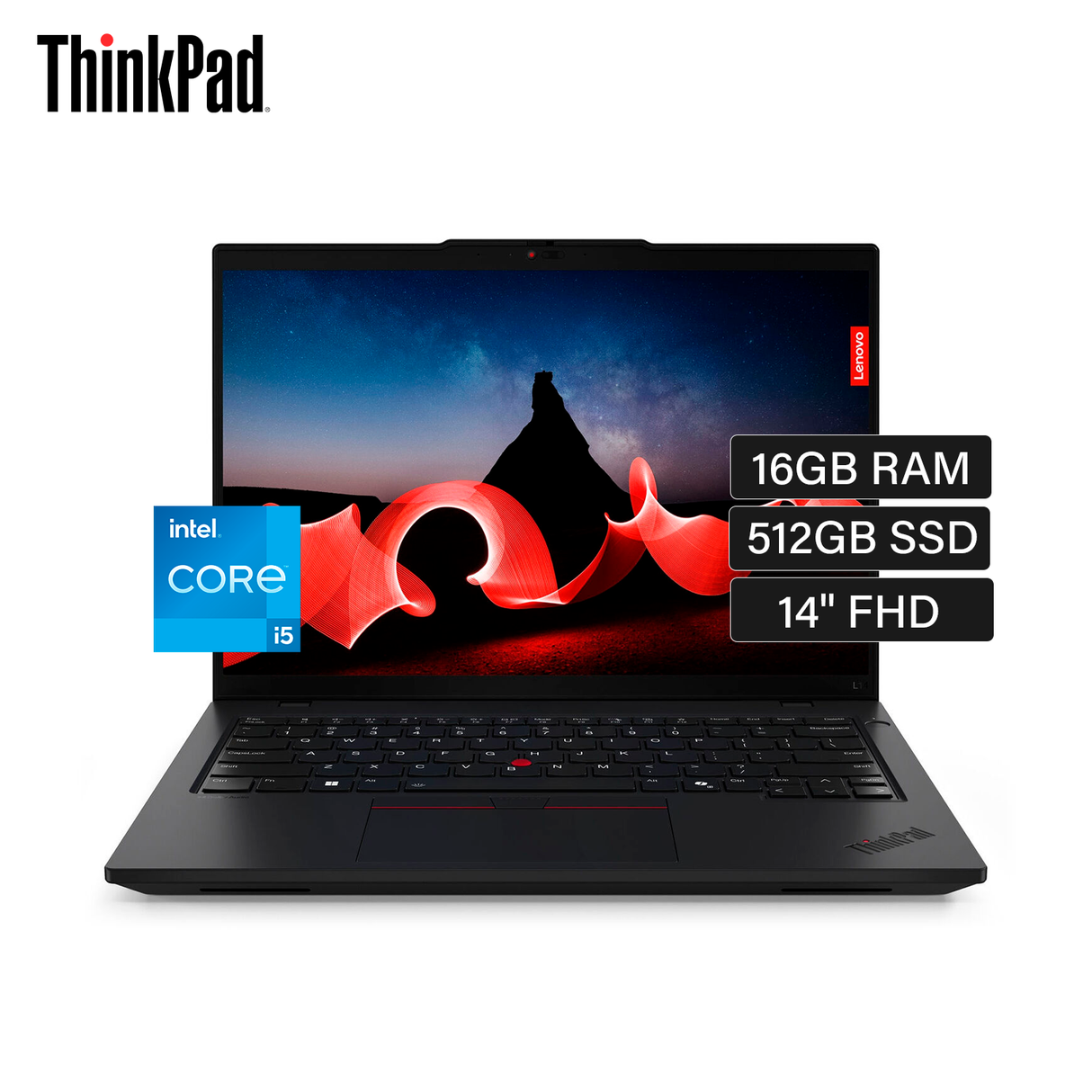 Laptop Lenovo Thinkpad L14 Gen 3 Intel Core i5 1245U RAM 16GB Disco 512GB 14" FHD Windows 11 Open Box