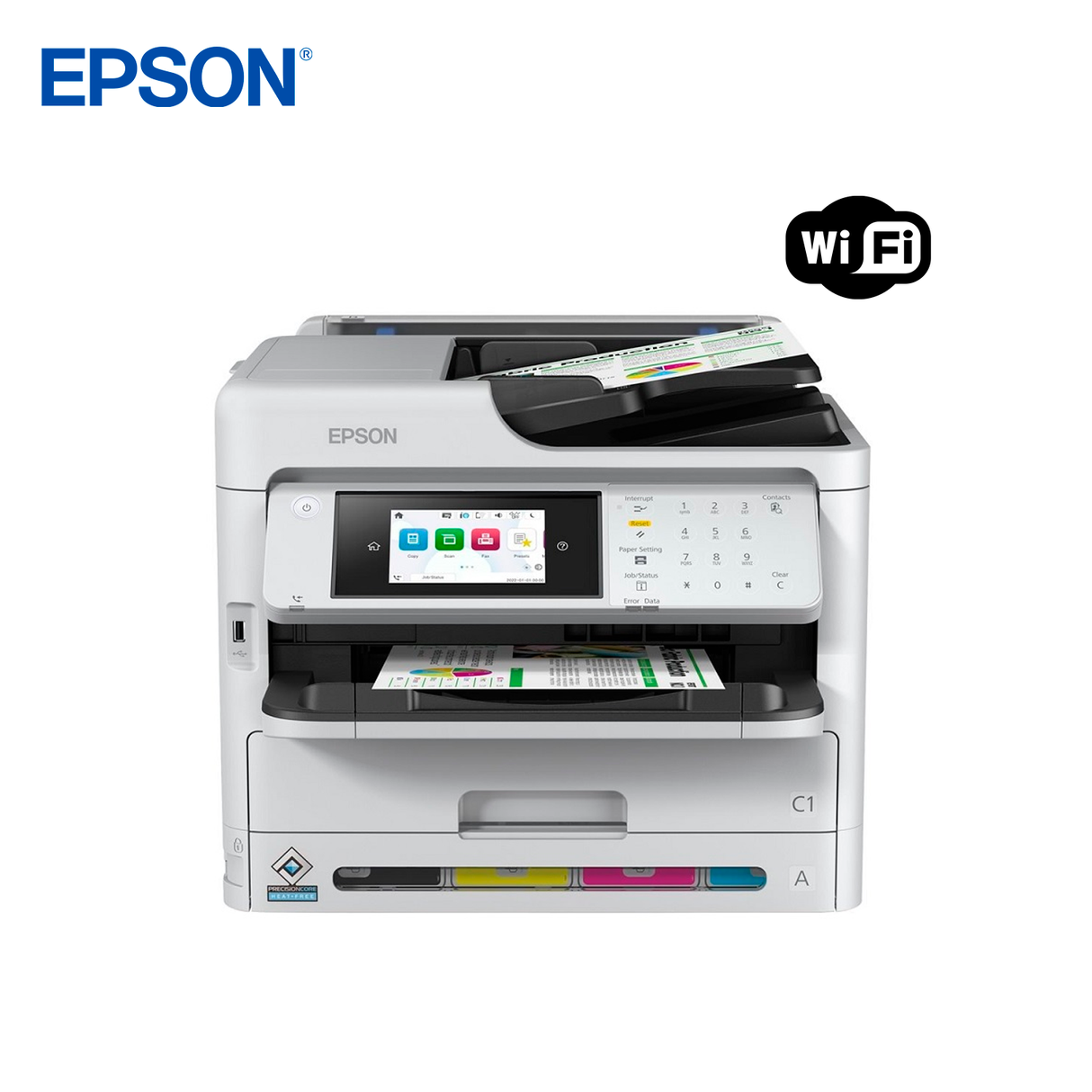 Impresora EPSON Multifuncional WorkForce Pro C5810 WiFi Fax