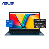 Laptop ASUS Vivobook  X1504VA-BQ792  Intel® Core™ I7 1355U  RAM 16GB Disco 512GB SSD 15.6" FHD FreeDos