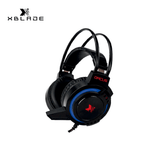Audífono c/Microfono Xblade Gaming Orcus 7 Light Negro/Rojo