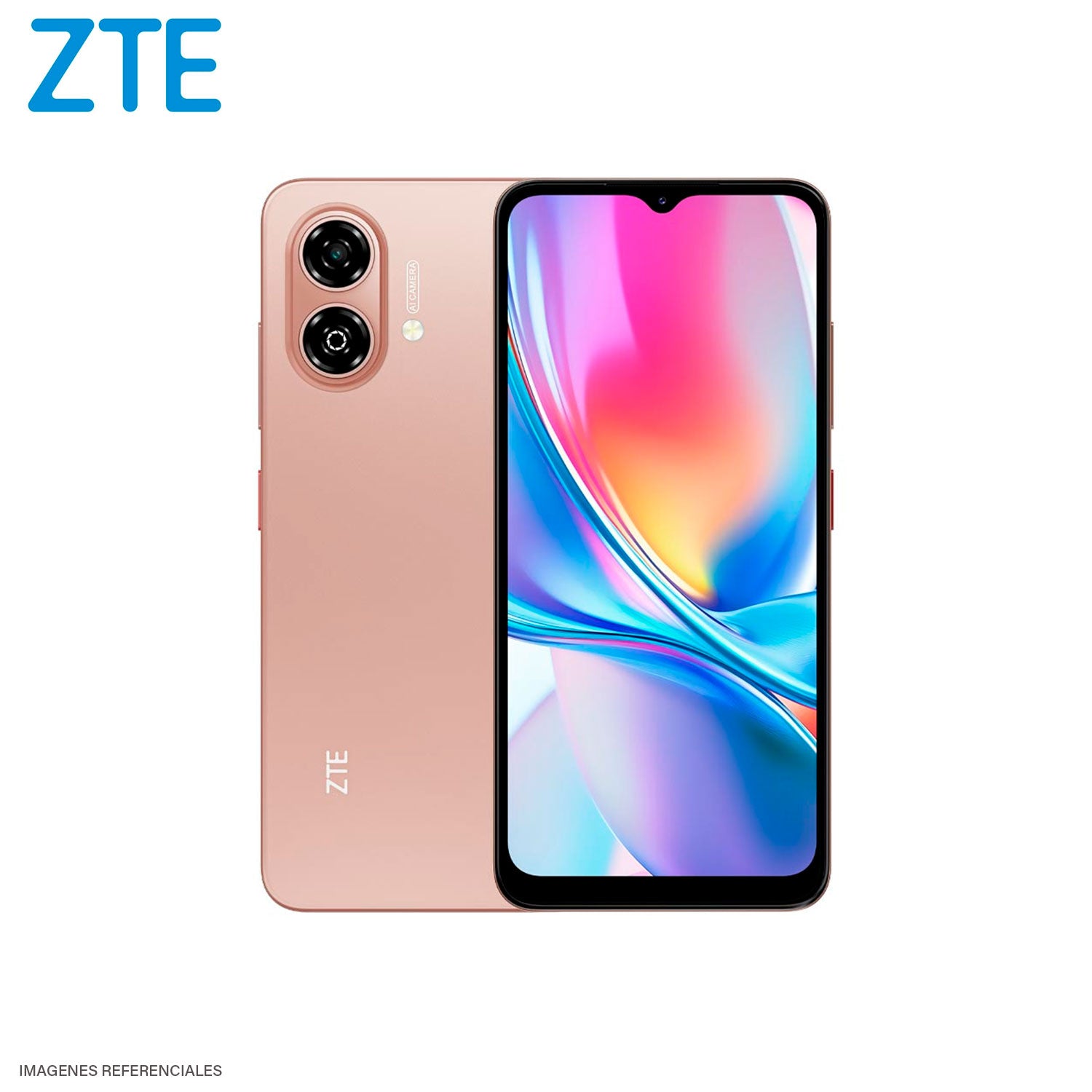 ZTE Blade A35e 本体 64GB 珊瑚粉 Celular Zte Blade A35E Memoria 2GB Almacenamiento 64GB Pantalla