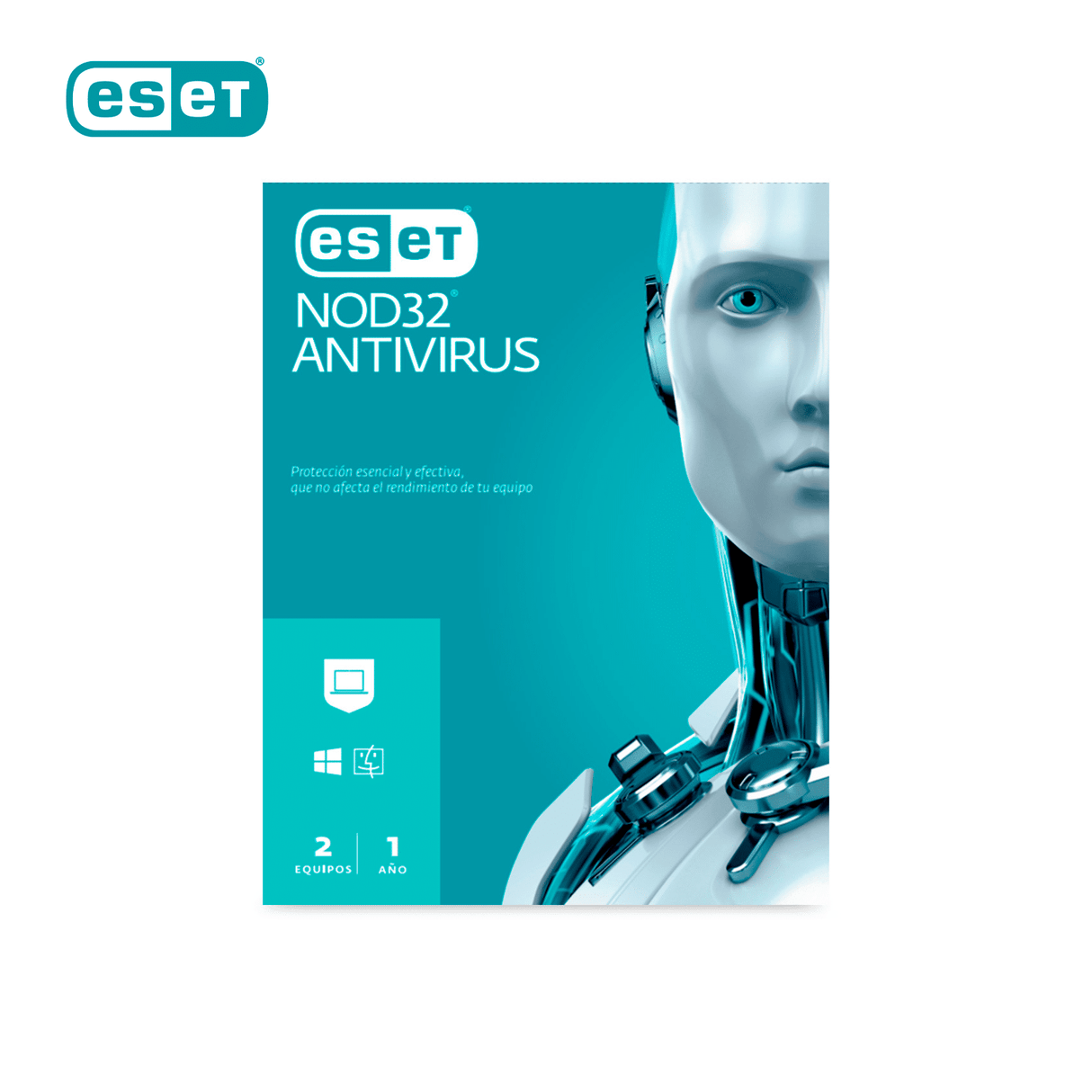 Antivirus Eset Nod32 Edicion 2021 / 2x1 Licencia 2 Equipos