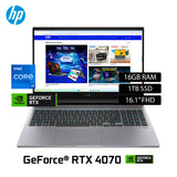 Laptop HP Omen 16-AE0075CL Intel Core i7 14700HX Ram 16 Disco 1TB SSD Nvidia RTX 4070 8GB 16.1" FHD Windows 11