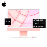 iMac Chip M1 RAM 16GB Disco 1TB SSD 24" Retina Rosa
