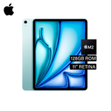 iPad Air A2902 Chip M2 Almacenamiento 128GB SSD 11" Retina año 2024 Azul