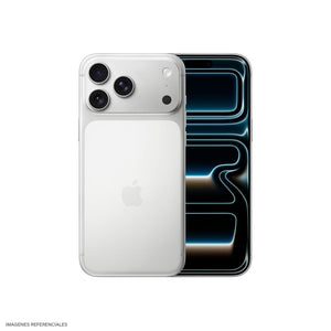 iPhone 17 Pro Max A3526 Almacenamiento 512GB 6.9" OLED Silver Chip Físico