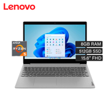 Laptop Lenovo Ideapad 1 15AMN7 Ryzen 5 7520U RAM 8GB Disco 512GB 15.6" FHD FreeDos