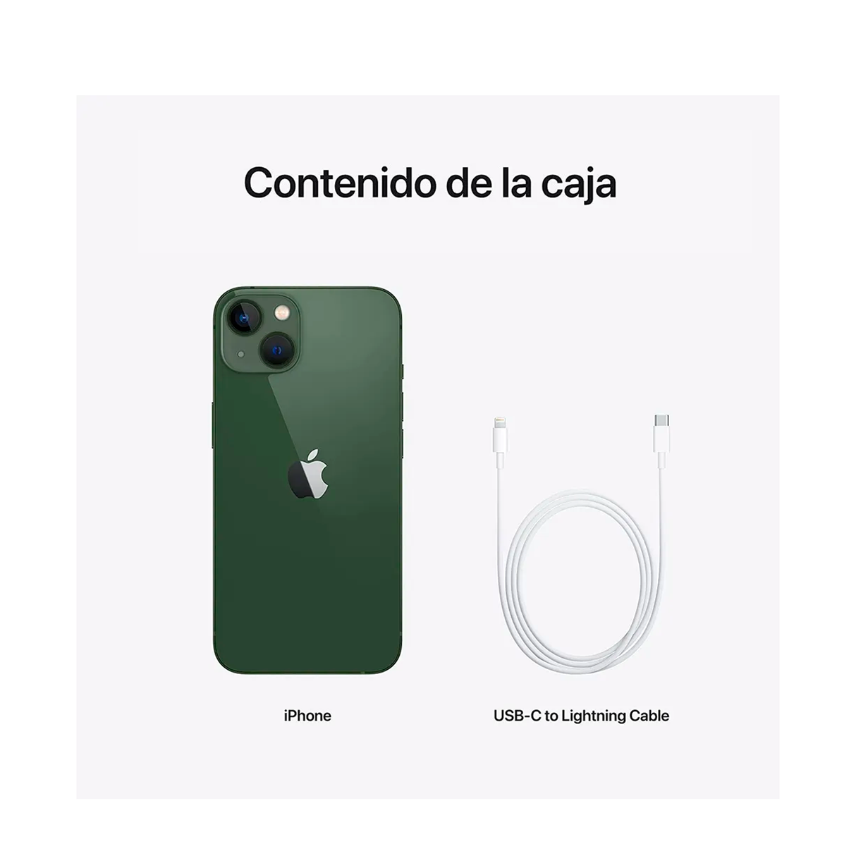 iPhone 13 A2633 Almacenamiento 128GB 6.1" Verde