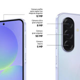Celular Samsung Galaxy A36 Memoria 8GB Almacenamiento 256GB 6.7" FHD+ Awesome Lavender 5G