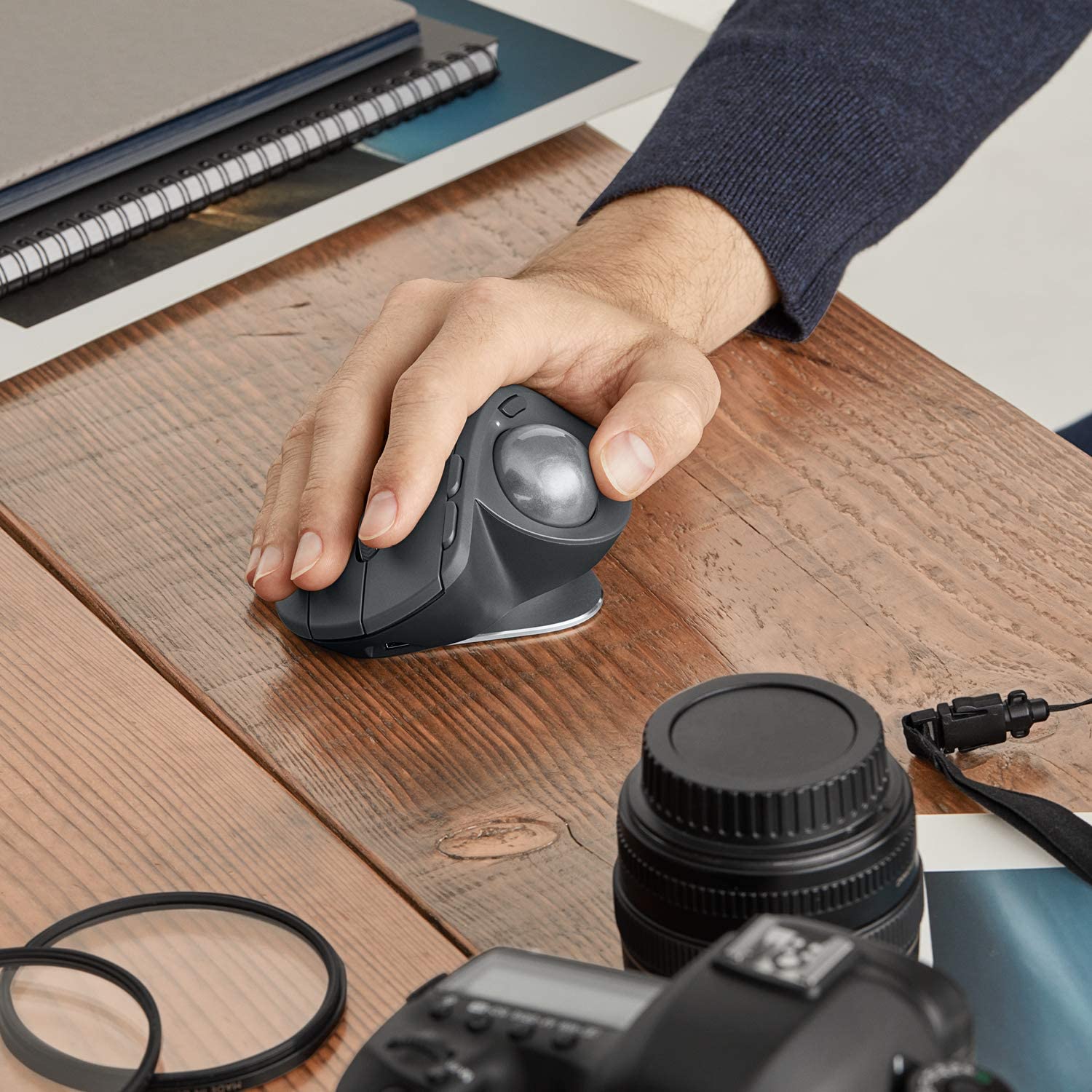 Mouse Logitech MX ERGO WIRELESS Trackball Black - 71GtdFbjHoL. AC SL1500 - R&M Portátiles