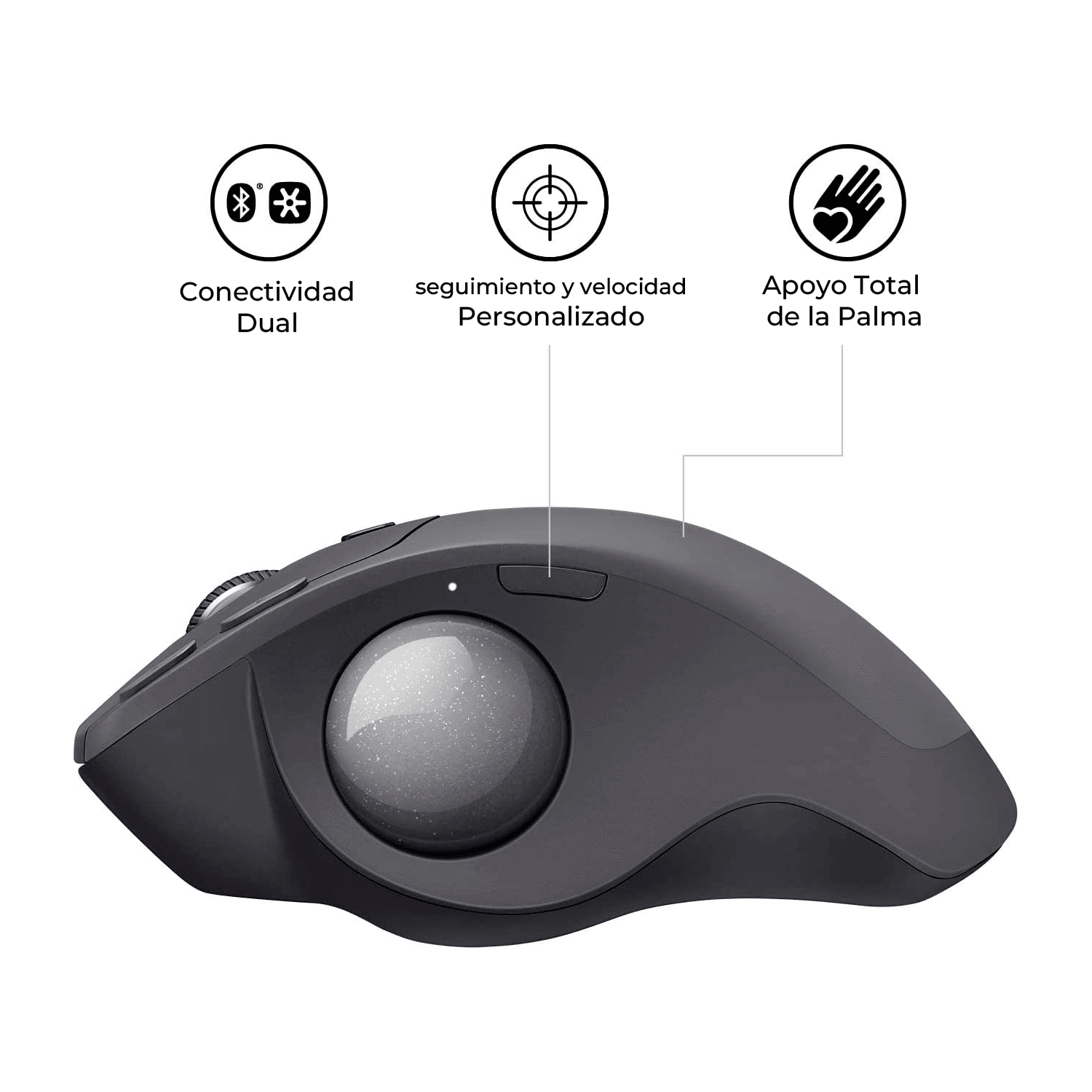 Mouse Logitech MX ERGO WIRELESS Trackball Black - mx ergo gallery 02 - R&M Portátiles